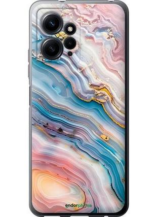 Чехол на xiaomi redmi note 12 4g мрамор красивый сяоми редми ноут 12 4г