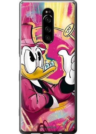 Чехол на sony xperia 1 j9110 скрудж макдак сони эксперия 1 й9110