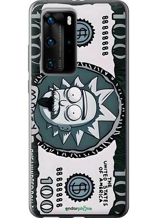 Чехол на huawei p40 pro рик 100 хуавей п40 про