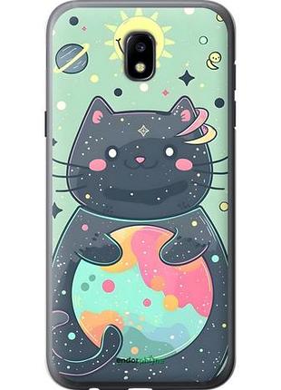 Чехол на samsung galaxy j5 j530 (2017) милый котик самсунг й5 й530 (2017)