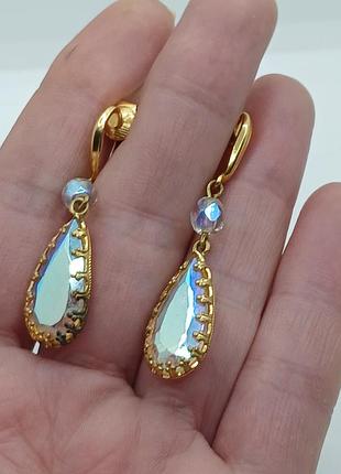 Серьги клипсы чехословакия 2