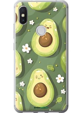 Чехол на xiaomi redmi s2 авокадо сяоми редми с2