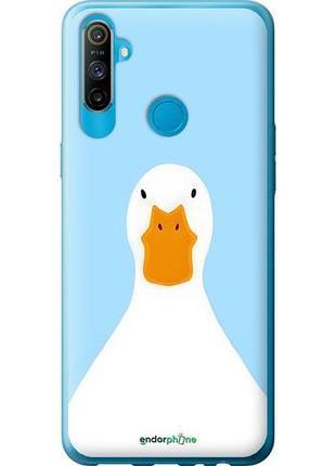 Чехол на realme c3 гусь