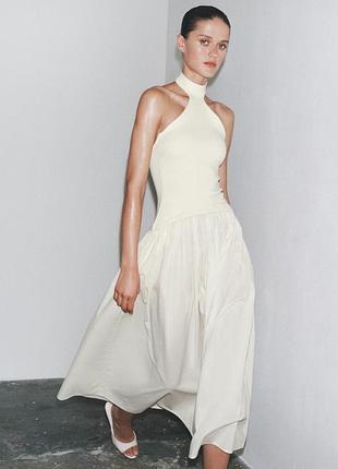 Сукня відкриті плечі zara