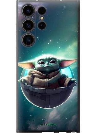 Чехол на samsung galaxy s23 ultra малыш йода, грогу самсунг с23 ультра