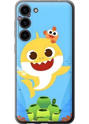 Чехол на samsung galaxy s23 plus бейби шарк самсунг с23 плюс