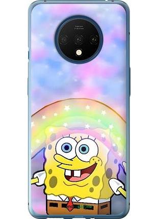 Чехол на oneplus 7t спанч боб