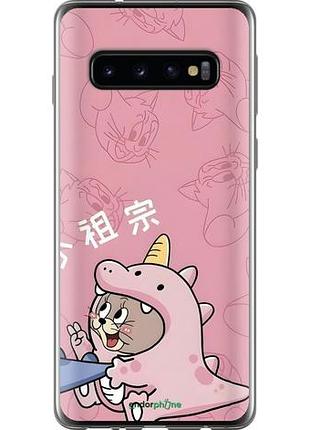 Чехол на samsung galaxy s10 том и джерри 2 самсунг с10 2