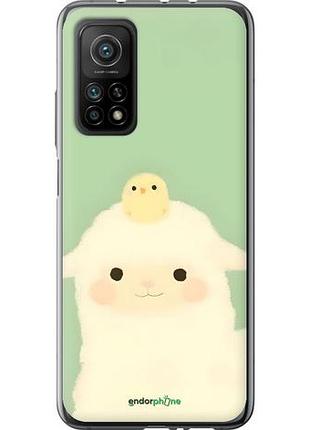 Чехол на xiaomi mi 10t pro барашек и ципленок сяоми ми 10т про