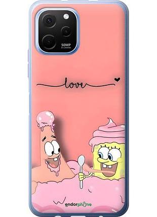 Чехол на huawei nova y61 спанч боб, sponge bob хуавей нова у61