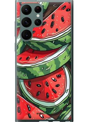 Чехол на samsung galaxy s22 ultra арбуз самсунг с22 ультра