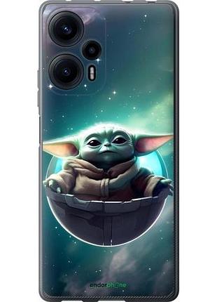 Чехол на xiaomi redmi note 12 turbo малыш йода, грогу сяоми редми ноут 12 тurbo