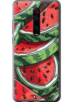 Чехол на xiaomi mi 9t арбуз сяоми ми 9т