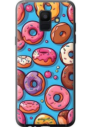 Чехол на samsung galaxy a6 2018 пончики самсунг а6 2018