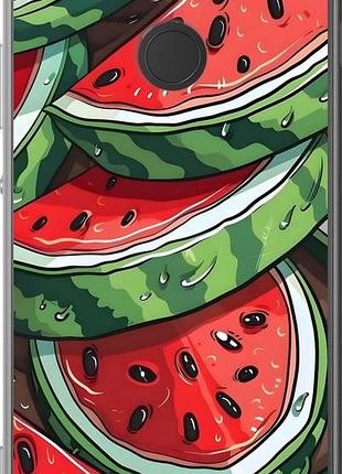Чехол на sony xperia xa2 h4113 арбуз сони эксперия ха2 х4113