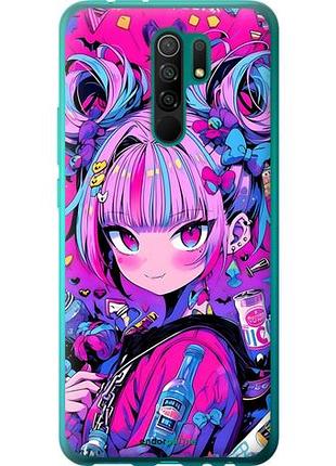 Чехол на xiaomi redmi 9 аниме милаха сяоми редми 9