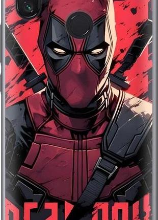 Чехол на xiaomi mi max 3 дэдпул, deadpool сяоми ми макс 3