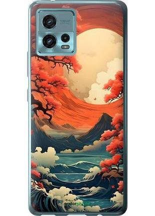 Чехол на motorola g72 природа японии моторола г72
