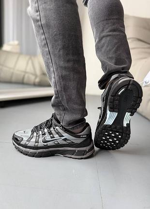 Nike p-6000 grey black 4