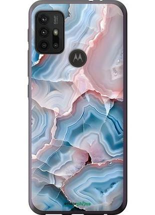 Чехол на motorola moto g30 мрамор