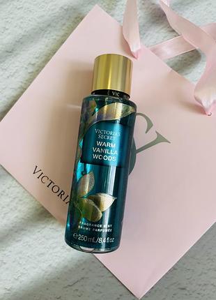 Спрей warm vanilla woods victoria’s secret