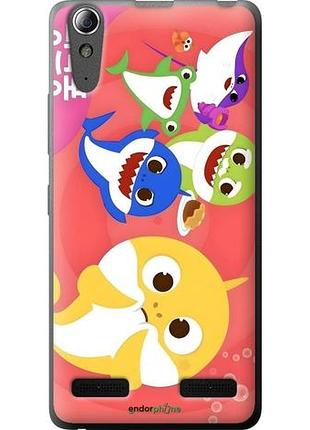 Чехол на lenovo k3 (k30-t) бейби шаркс леново к3 (к30-t)