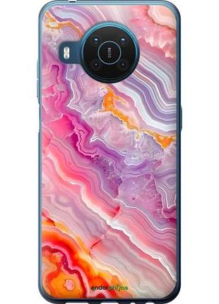 Чехол на nokia x20 мрамор 2