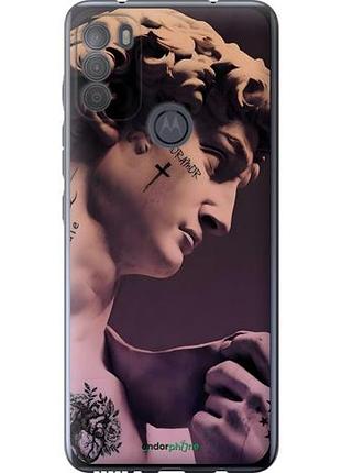 Чехол на motorola g50 давид тату моторола г50