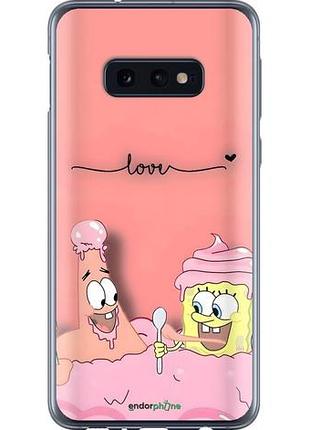 Чохол на samsung galaxy s10e спанч боб
