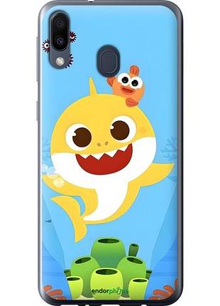 Чехол на samsung galaxy m20 бейби шарк самсунг м20