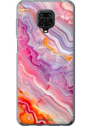 Чехол на xiaomi redmi note 9s мрамор 2