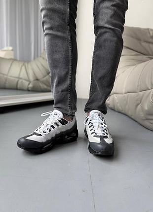 Nike air max 95 dark grey white 6