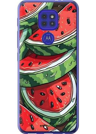Чехол на motorola g9 play арбуз моторола г9 плей