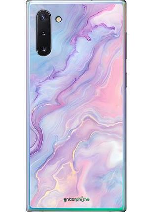 Чехол на samsung galaxy note 10 нежный мрамор самсунг ноут 10