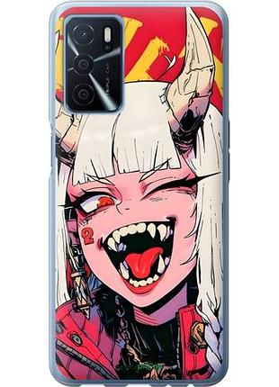 Чехол на oppo a16 аниме демон