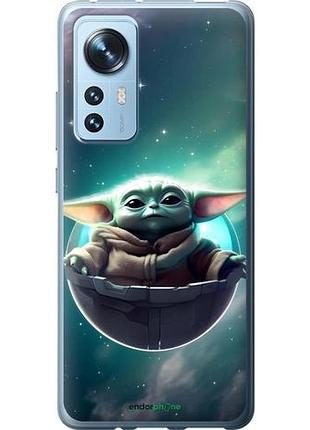 Чехол на xiaomi 12 малыш йода, грогу сяоми 12
