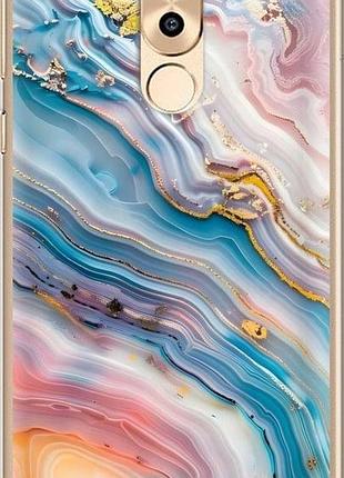 Чехол на huawei honor 6x мрамор красивый хуавей хонор 6х
