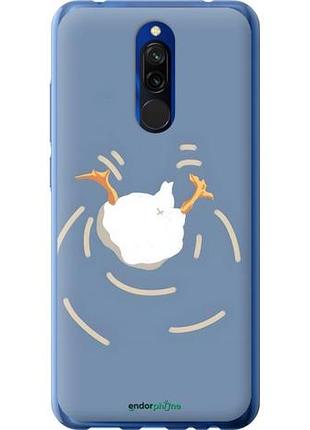 Чехол на xiaomi redmi 8 смешная утка, гусь сяоми редми 8