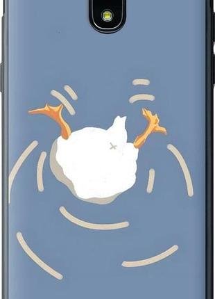 Чехол на samsung galaxy j3 2018 смешная утка, гусь самсунг й3 2018