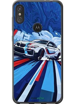 Чехол на motorola one power bmw m2, бмв м2 моторола ван повер