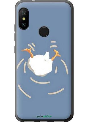 Чехол на xiaomi redmi 6 pro смешная утка, гусь сяоми редми 6 про