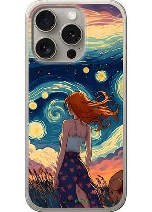 Чохол на iphone 15 pro дівчина арт