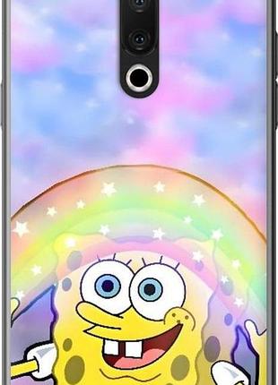 Чехол на meizu 15 спанч боб, sponge bob мейзу 15