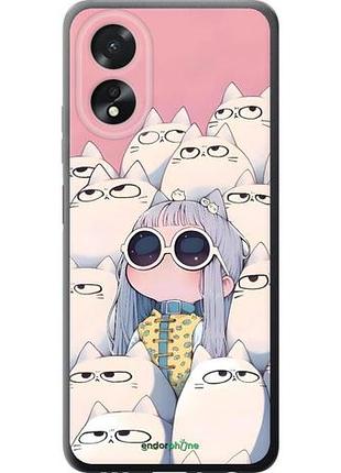 Чохол на oppo a38 4g малюка з котами