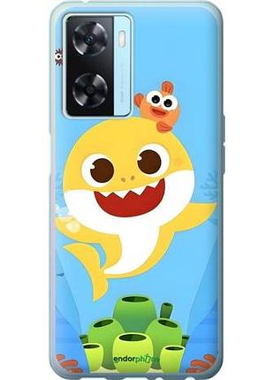 Чехол на oppo a57s бейби шарк