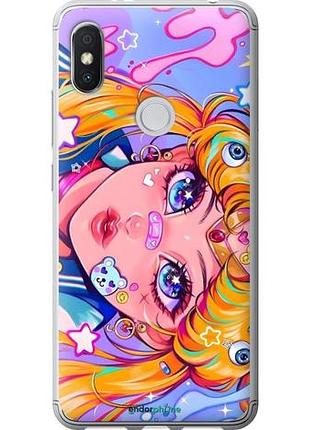 Чохол на xiaomi redmi s2 сейлор мун 4