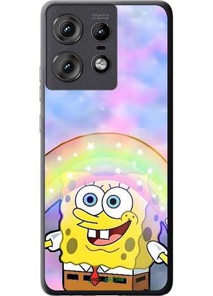 Чехол на motorola edge 50 pro 5g спанч боб, sponge bob моторола эдж 50 про 5г