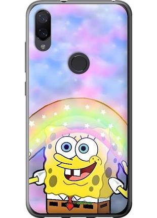 Чехол на xiaomi mi play спанч боб