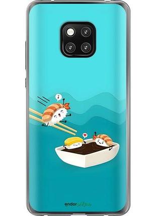 Чехол на huawei mate 20 pro суши