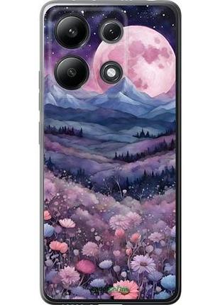 Чохол на xiaomi redmi note 13 4g ніч місяць арт